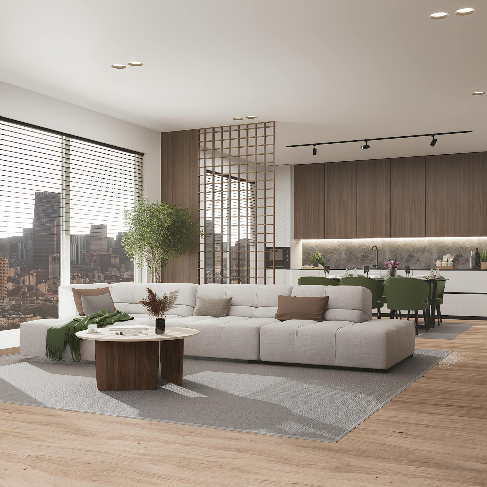 Modern residential interior