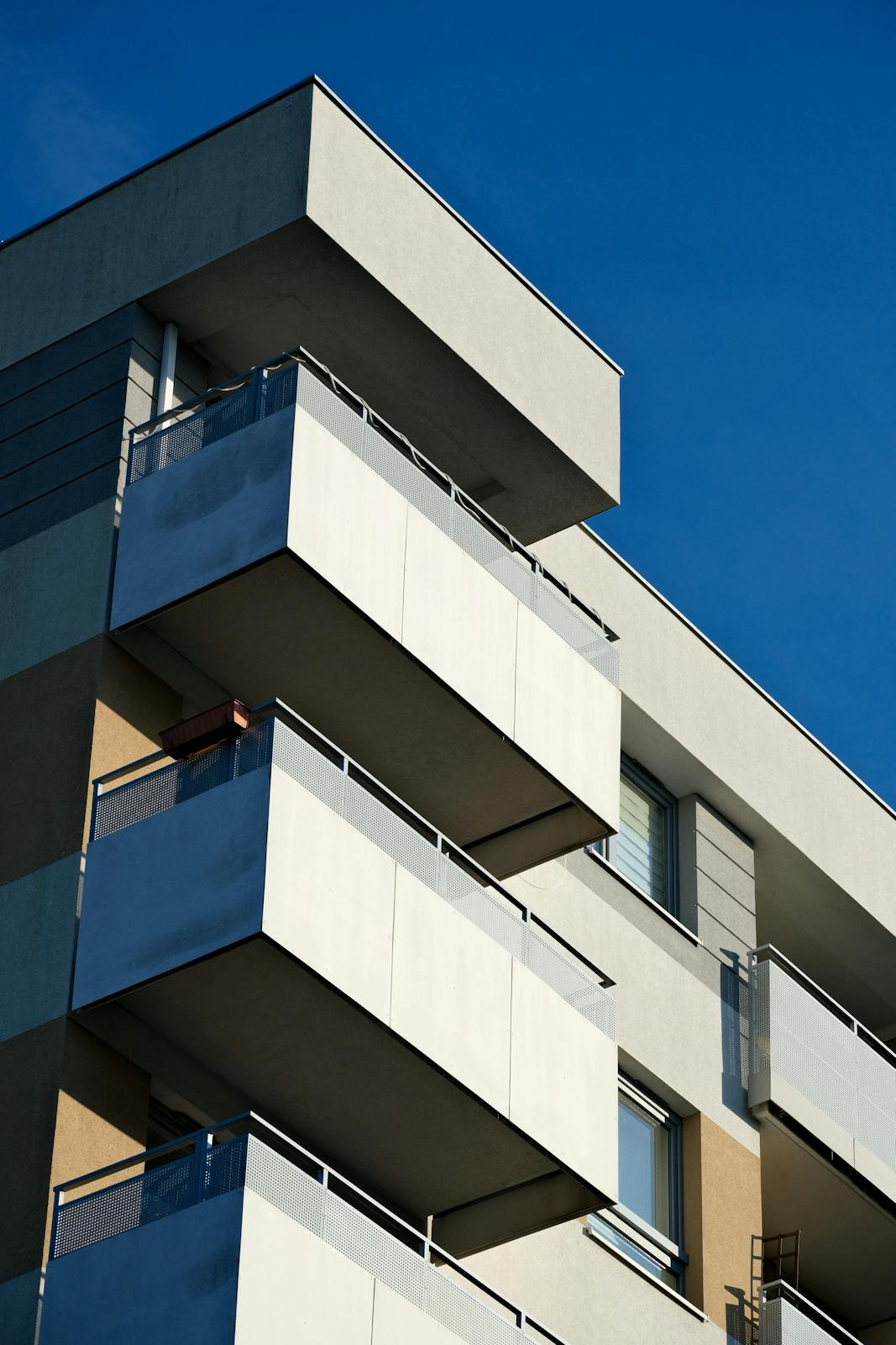 Apartment building exterior